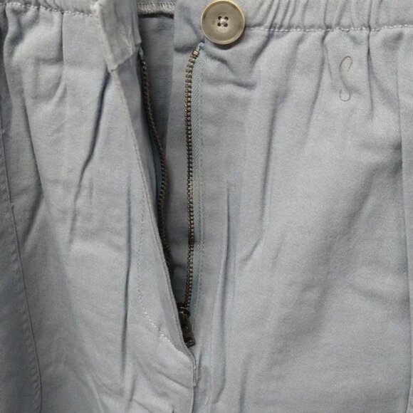 New! Democracy Stretch Twill Utility Belted Jumpsuit, Light Blue 2X NEW! - Picture 5 of 16